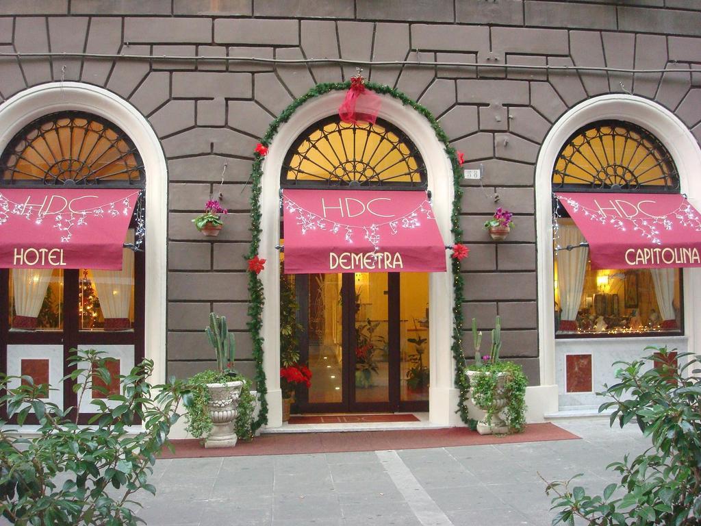 Hotel Demetra Capitolina Рим Экстерьер фото